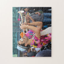 Trompettiste de rue à Berlin, Allemagne