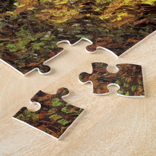 Puzzle Troncs d'arbres avec Ivy par Vincent van Gogh (Côté)