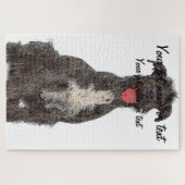 Puzzle Trop adorable, chien géant Schnauzer (Horizontal)