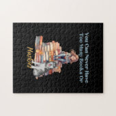 Puzzle Trop de livres ou de Huskies  (Horizontal)
