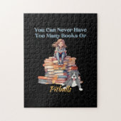Puzzle Trop de livres ou Pitbulls  (Vertical)