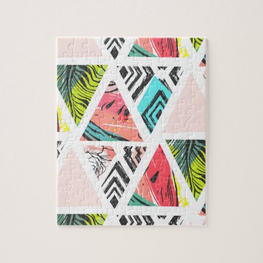 Puzzle tropical (Vertical)