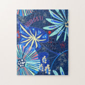 Puzzle tropical Abstrait (Vertical)