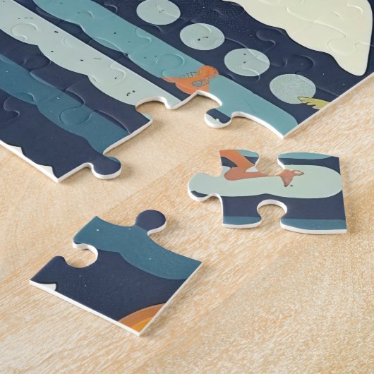 Puzzle Tropical Beach Fun Pattern (Côté)