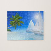 Puzzle Tropical Beach Game (Horizontal)