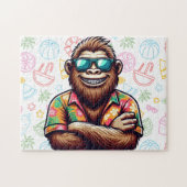 Puzzle Tropical/beach yeti/bigfoot (Horizontal)