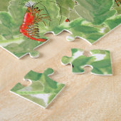 Puzzle Tropical Cherry Shrimp Aquatic Pet Aquarium Dur (Côté)