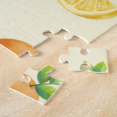 Puzzle Tropical Citrus SUMMER Orange lemon Slice (Côté)