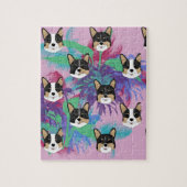 Puzzle Tropical Corgi (Vertical)