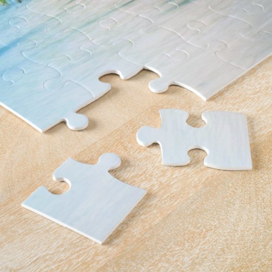 Puzzle tropical de jeu de plage (Côté)