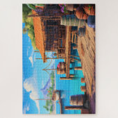 Puzzle 🌅 Tropical Dock Escape (Vertical)