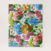 Puzzle Tropical Floral Orchids (Vertical)