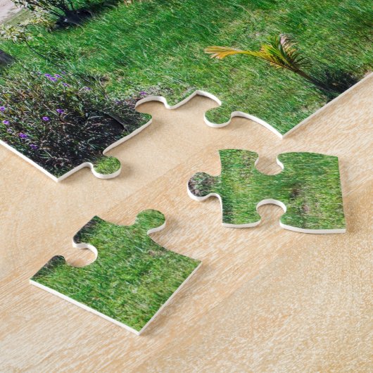 Puzzle Tropical House Belize. (Côté)