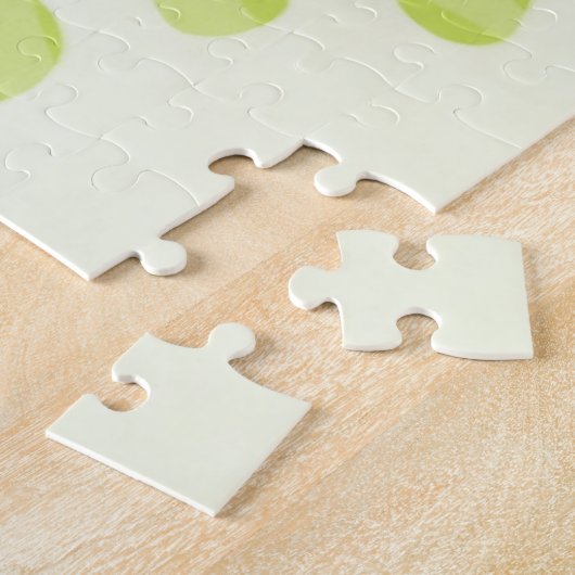 Puzzle tropical Inséparable vert difficile (Côté)