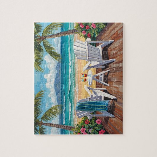 Puzzle Tropical Paradise View (Vertical)