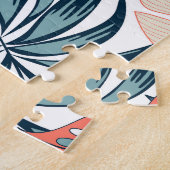 Puzzle Tropical Plante Feuille mode Imprimer (Côté)