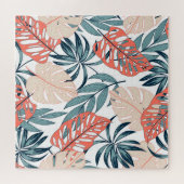 Puzzle Tropical Plante Feuille mode Imprimer (Horizontal)