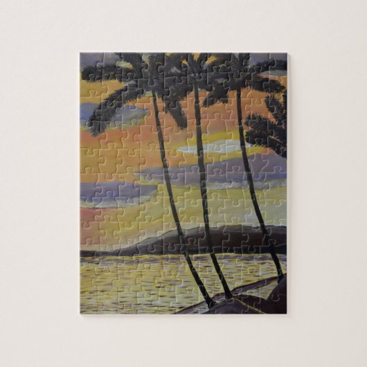 Puzzle Tropical Sunset (Vertical)