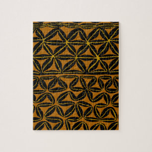 Puzzle Tropical tribal mers du Sud tapa