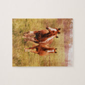 Puzzle Trot de chevaux (Horizontal)