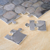 Puzzle trottoir allemand en pierre de pavé (Côté)