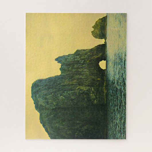 Puzzle Trou néo-zélandais dans la roche (Vertical)