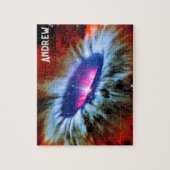 Puzzle Trou noir avec explosion de Symphonie Rouge dans l (Vertical)