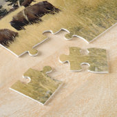 Puzzle Troupeau de bison de parcs nationaux (Côté)