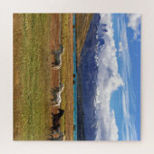 Puzzle Troupeau de Chevaux en pleine nature (Horizontal)