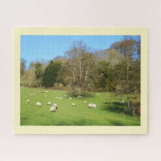 Puzzle Troupeau de moutons (Horizontal)