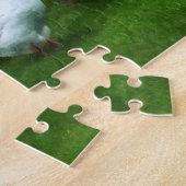 Puzzle Troupeau d'oies (Côté)