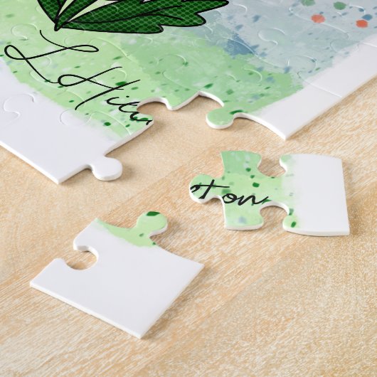 Puzzle Trouvez la joie dans le jour | Carte d'art (Côté)