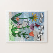 Puzzle Trouvez la joie dans le jour | Carte d'art (Horizontal)