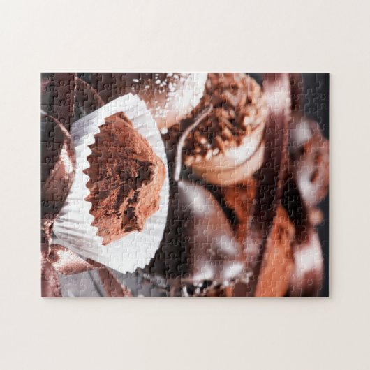 Puzzle Truffes de chocolat (Horizontal)