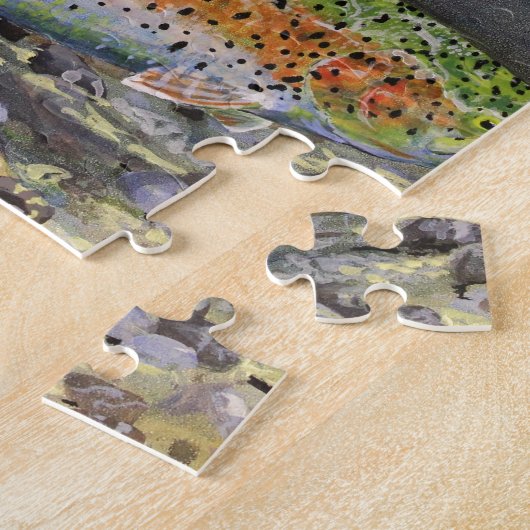 Puzzle Truite arc-en-ciel (Côté)