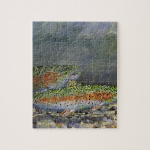 Puzzle Truite arc-en-ciel