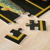 Puzzle Truite - Brown, Arc-en-ciel, Pêcheur de Brook amus (Côté)