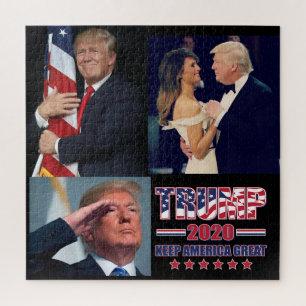 Puzzle Trump 2020 - Garder l'Amérique grande