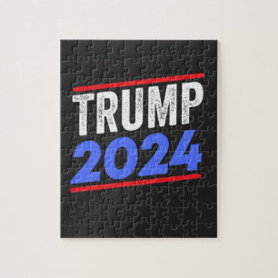 Puzzle Trump 2024 Pour le président Donald Jr. Maga Elect