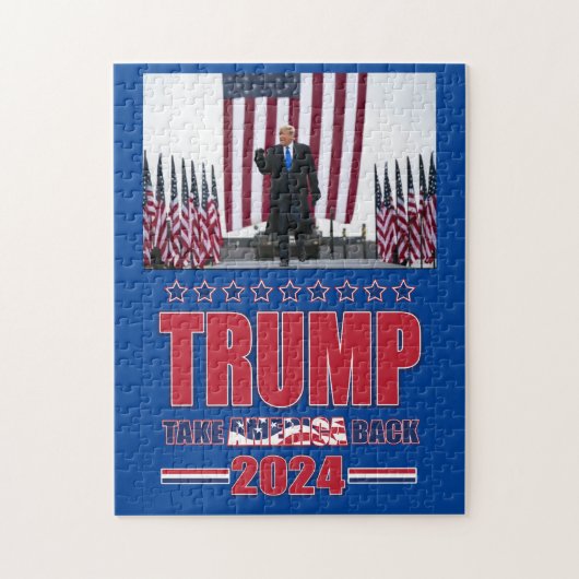 Puzzle Trump 2024 : Reprendre l'Amérique (Vertical)