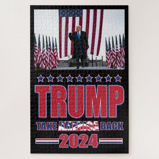 Puzzle Trump 2024 : Reprendre l'Amérique (Vertical)