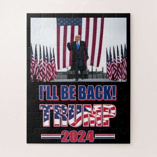 Puzzle Trump 2024 sera de retour (Vertical)