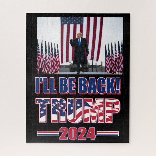 Puzzle Trump 2024 sera de retour (Vertical)