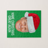 Puzzle Trump avec Santa Hat - Rendre Noël magnifique (Horizontal)