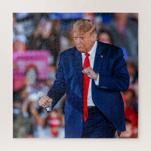 Puzzle Trump Dance Funny (Vertical)