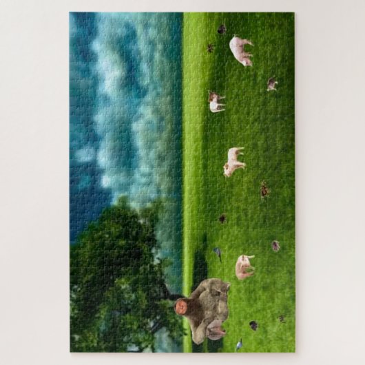 Puzzle Trump dans son élément 1014 pièces (Vertical)