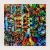 Puzzle Trumpet arc-en-ciel (Horizontal)