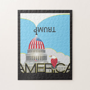 Puzzle Trumpet et Capitole TRUMP