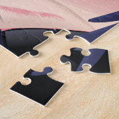 Puzzle Trysil Norvège ski (Côté)