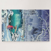 Puzzle Tsuchiya Koitsu - Neige de printemps à Maruyama (Horizontal)